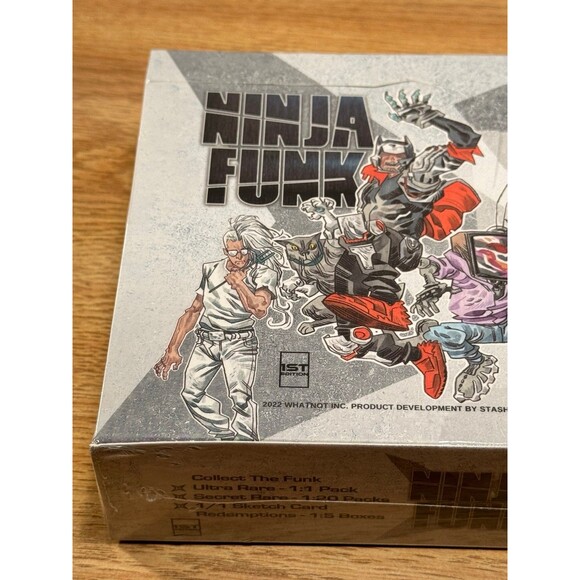 Ninja Funk Vol 1. Cover Art Cards Sealed Box 1st Edition Whatnot - Picture 2 of 7